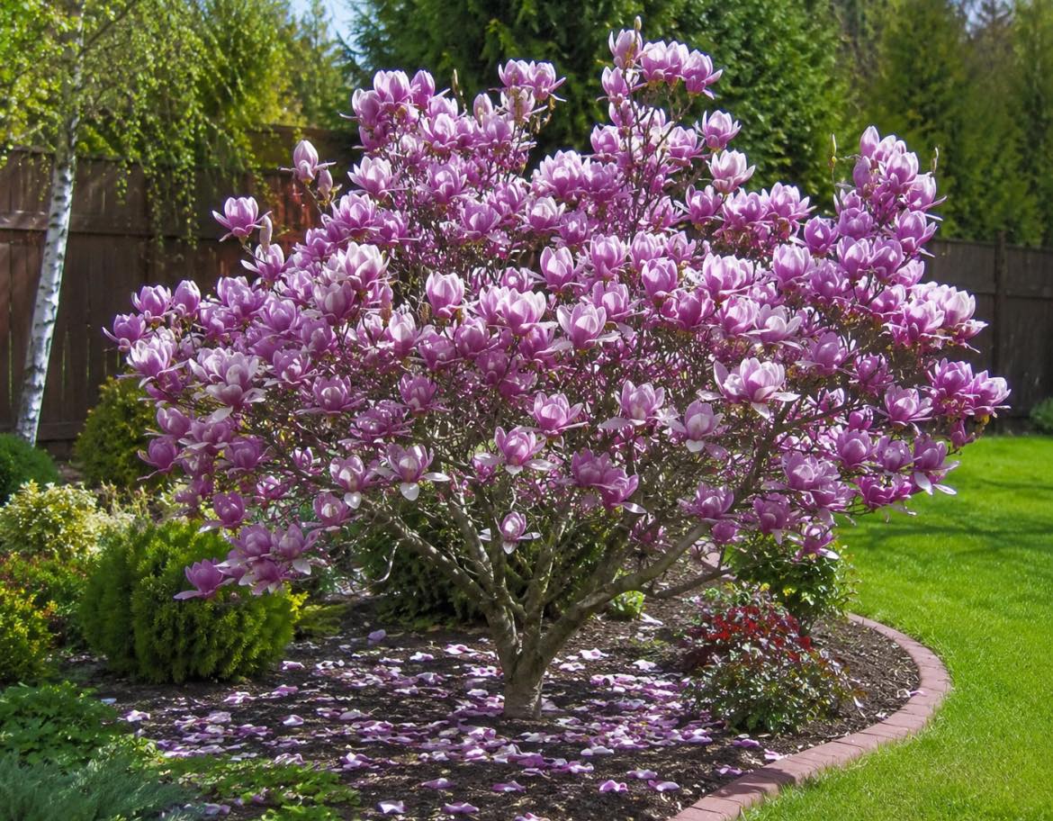 Купити магнолію Magnolia Amethyst Flame, Аметист Флейм