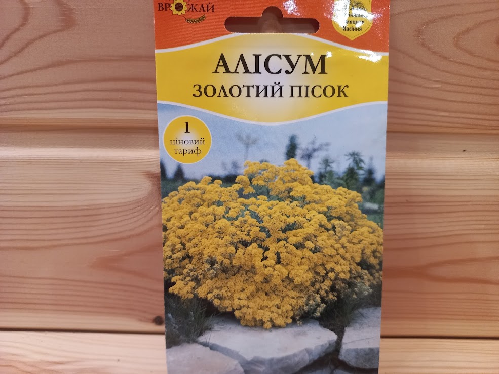 Насіння Алісум "Золотий пісок" (Багатий вродай)